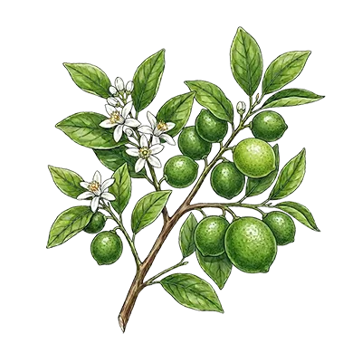 Lime (Steam Distilled) essential oil
